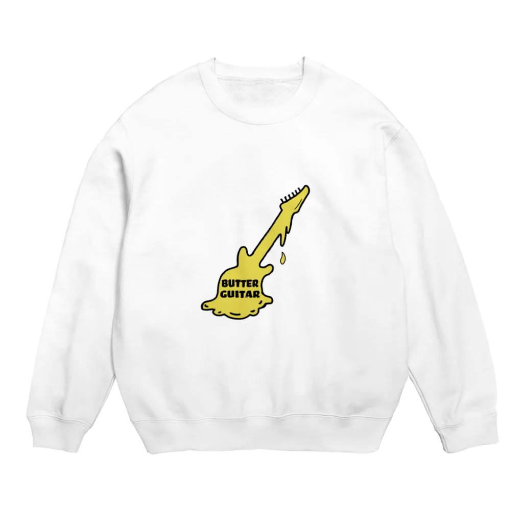 バターギターのバターギター🎸グッズ Crew Neck Sweatshirt