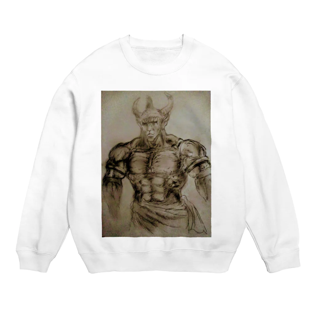 jUDasのコロナをぶっ飛ばせ〜牛頭天王 Crew Neck Sweatshirt