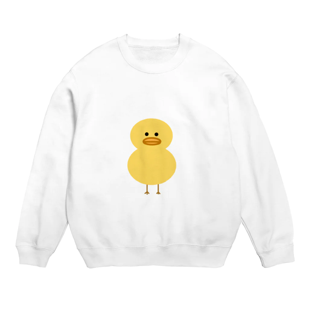 なっちゃんのひよこ(・e・)です　ノーマルver Crew Neck Sweatshirt