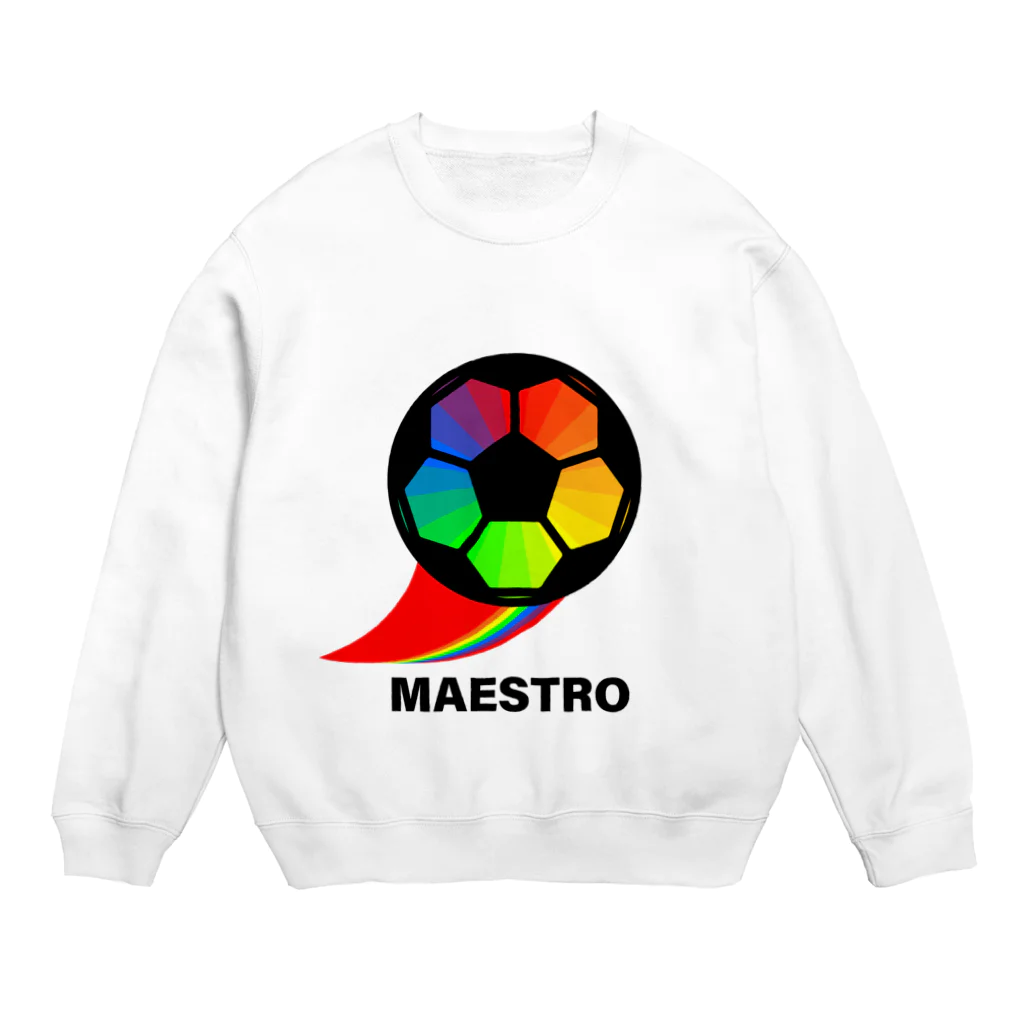 torifuのサッカーボール(マエストロ) Crew Neck Sweatshirt