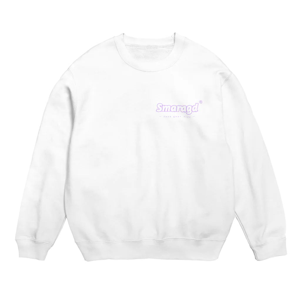 smaragdのSmaragd パープル Crew Neck Sweatshirt