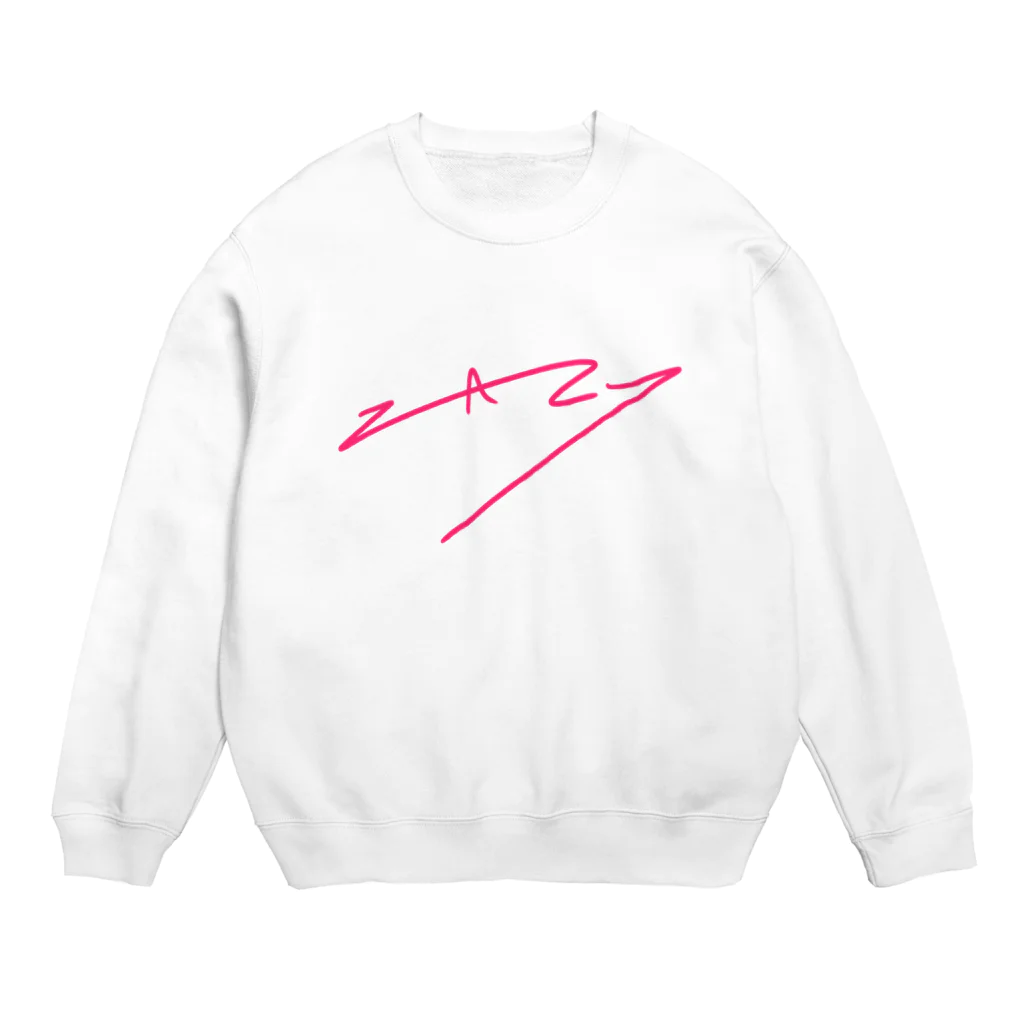 ZAZY official shopのZAZYロゴ Crew Neck Sweatshirt