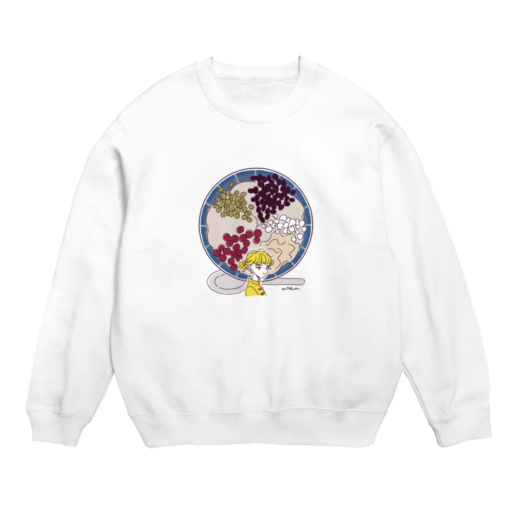 あい子の豆花 Crew Neck Sweatshirt