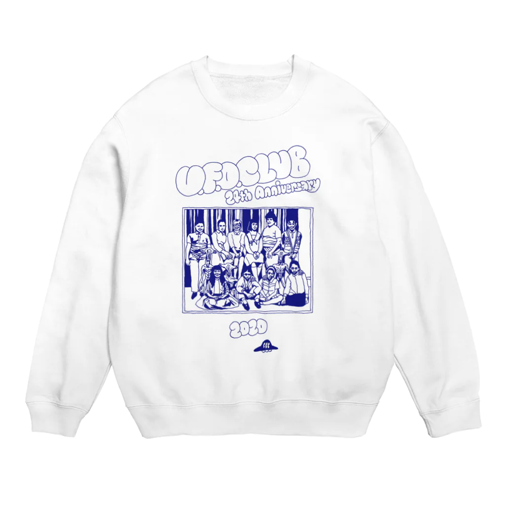 東高円寺U.F.O.CLUB webshopのU.F.O.CLUB 【24th Anniversary ver.】 Crew Neck Sweatshirt