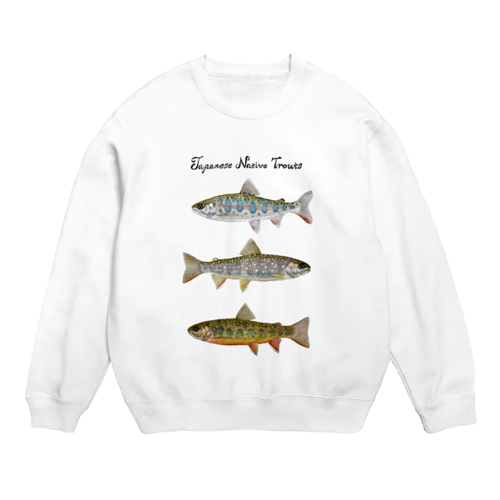 Ne56のJapanese Native Trouts Crew Neck Sweatshirt