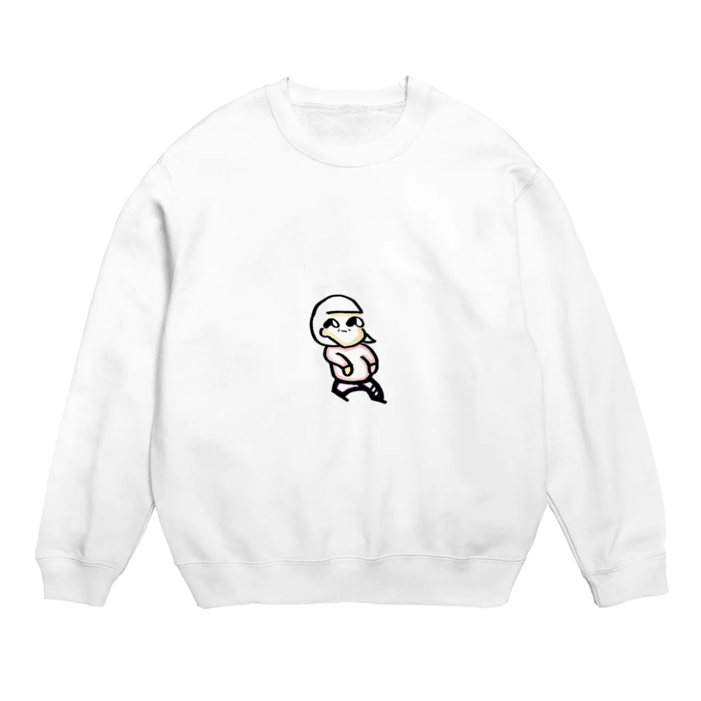 ぼち子の[リア充を発見した・ぼち子]ぼっちのためのスウェット Crew Neck Sweatshirt