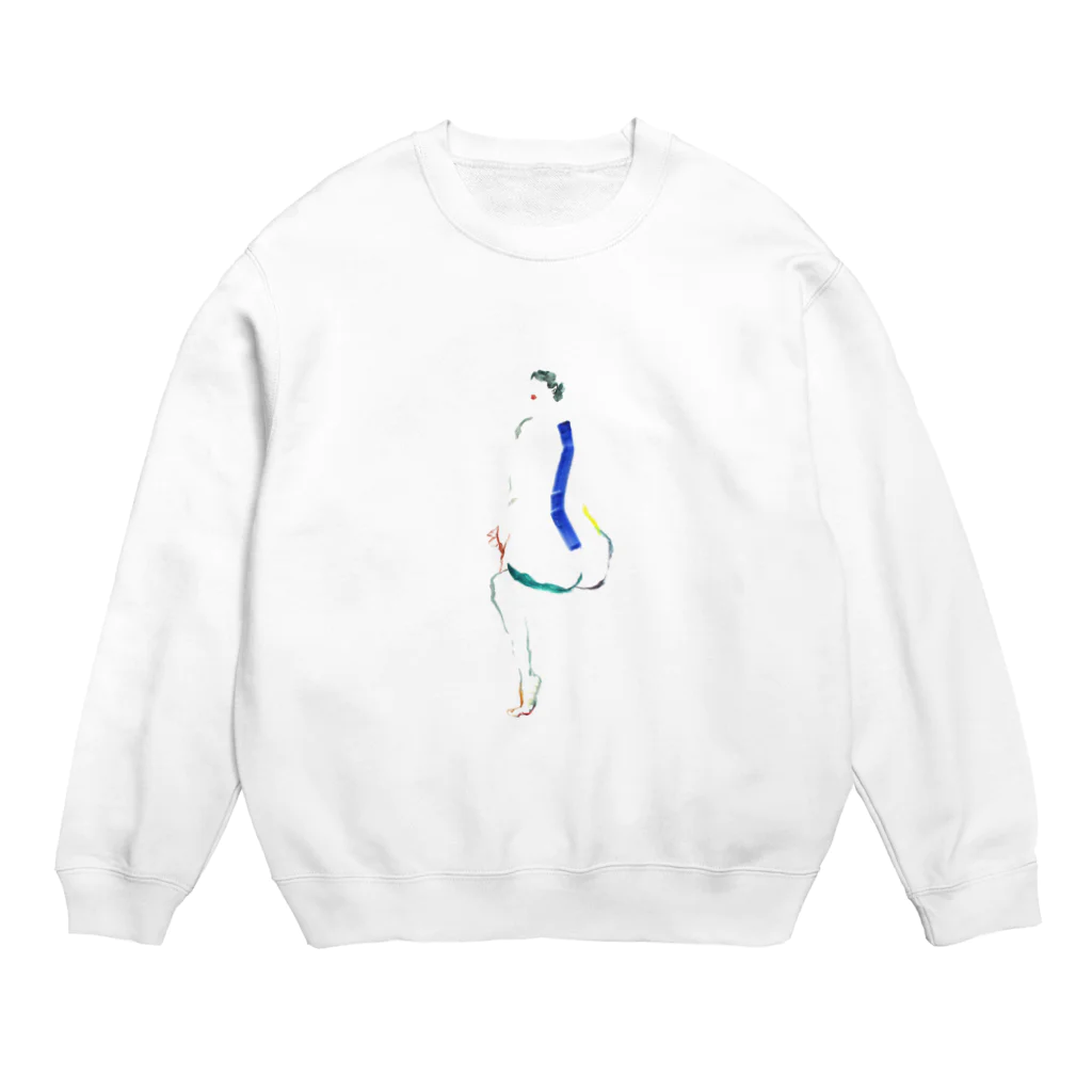 sasamanaのヌードクロッキーA Crew Neck Sweatshirt