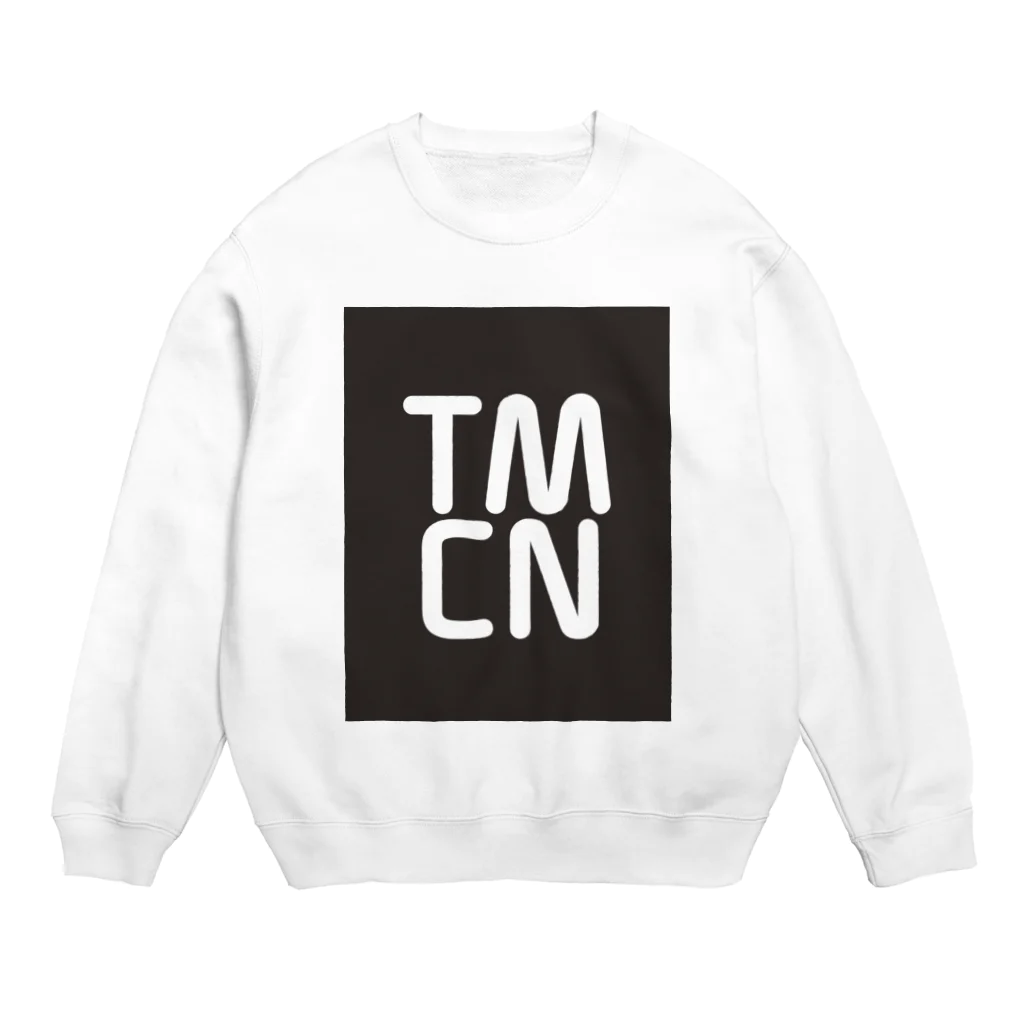 TMCN Goods ShopsのTMCNロゴ(デカ) Crew Neck Sweatshirt