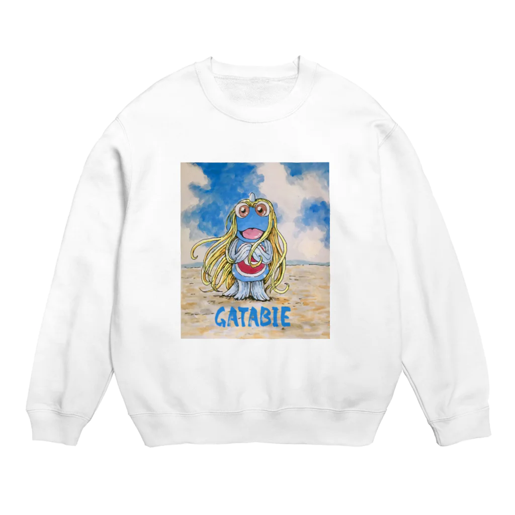 有明ガタァ商会のガタビエ様 Crew Neck Sweatshirt