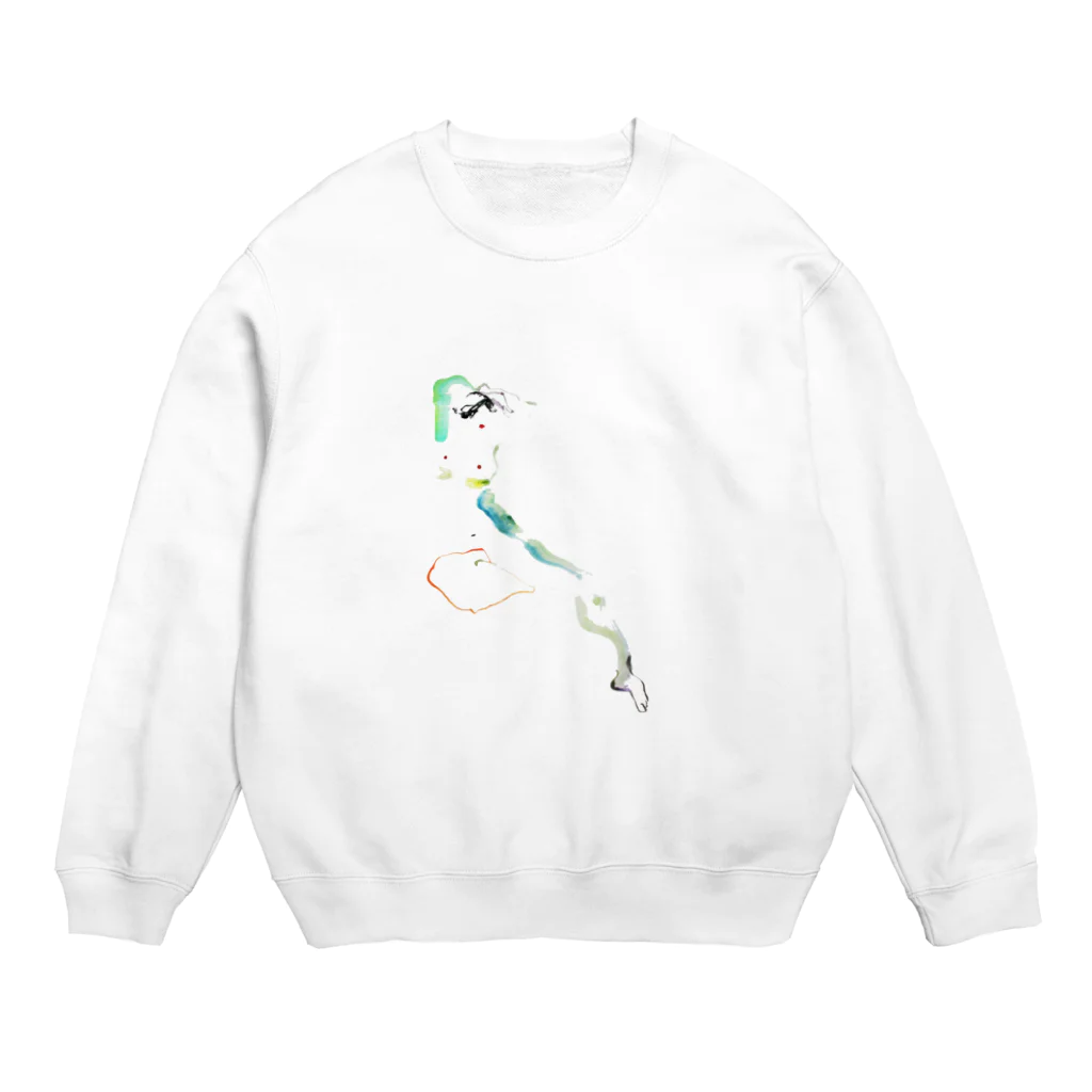 sasamanaのヌードクロッキーI Crew Neck Sweatshirt