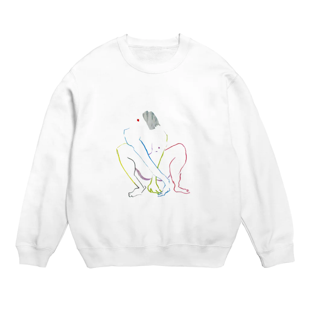 sasamanaのヌードクロッキーN Crew Neck Sweatshirt