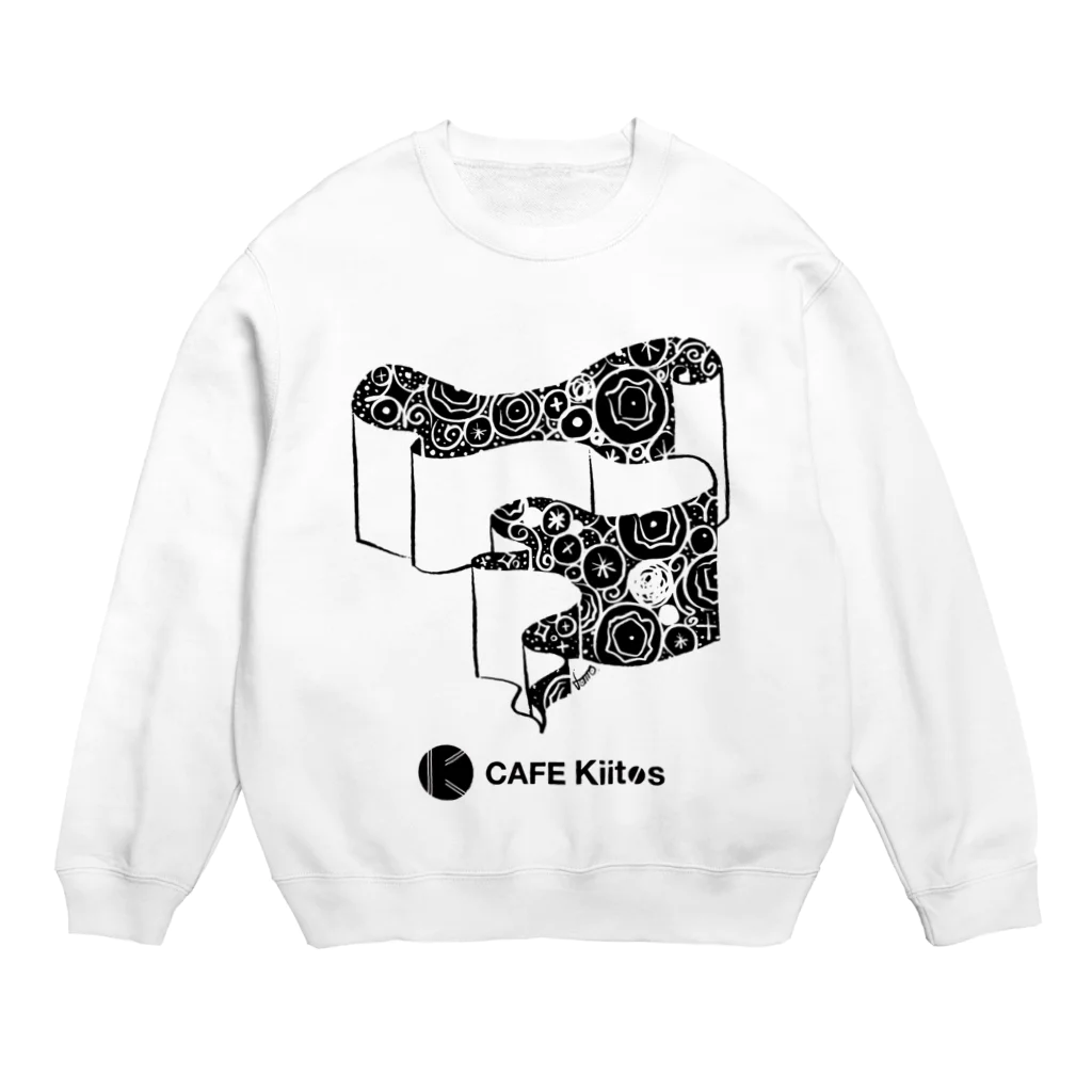 CAFEKiitosの【CAFE Kiitos × Mika Itoh】シリーズ vol.5 Crew Neck Sweatshirt