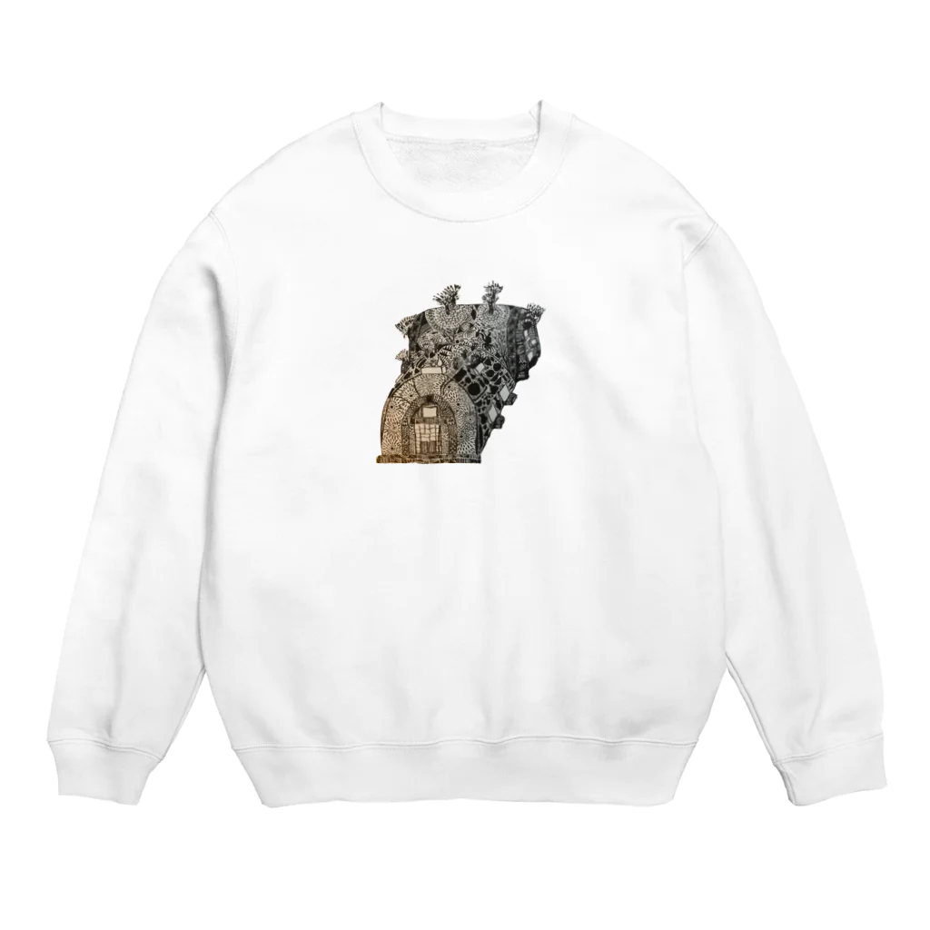 aya_watanabeの登窯絵図 Crew Neck Sweatshirt