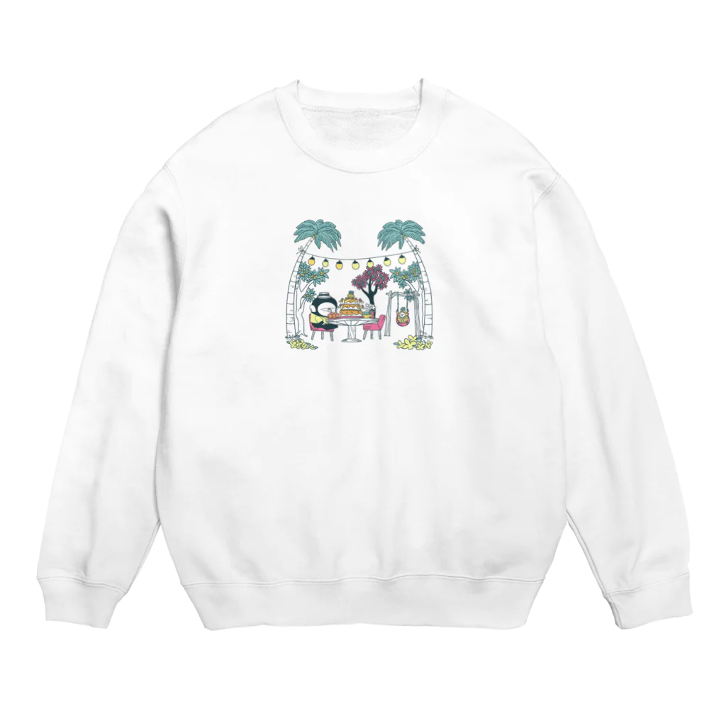 MINI BANANA ゴリラの親子のMINI BANANA Crew Neck Sweatshirt