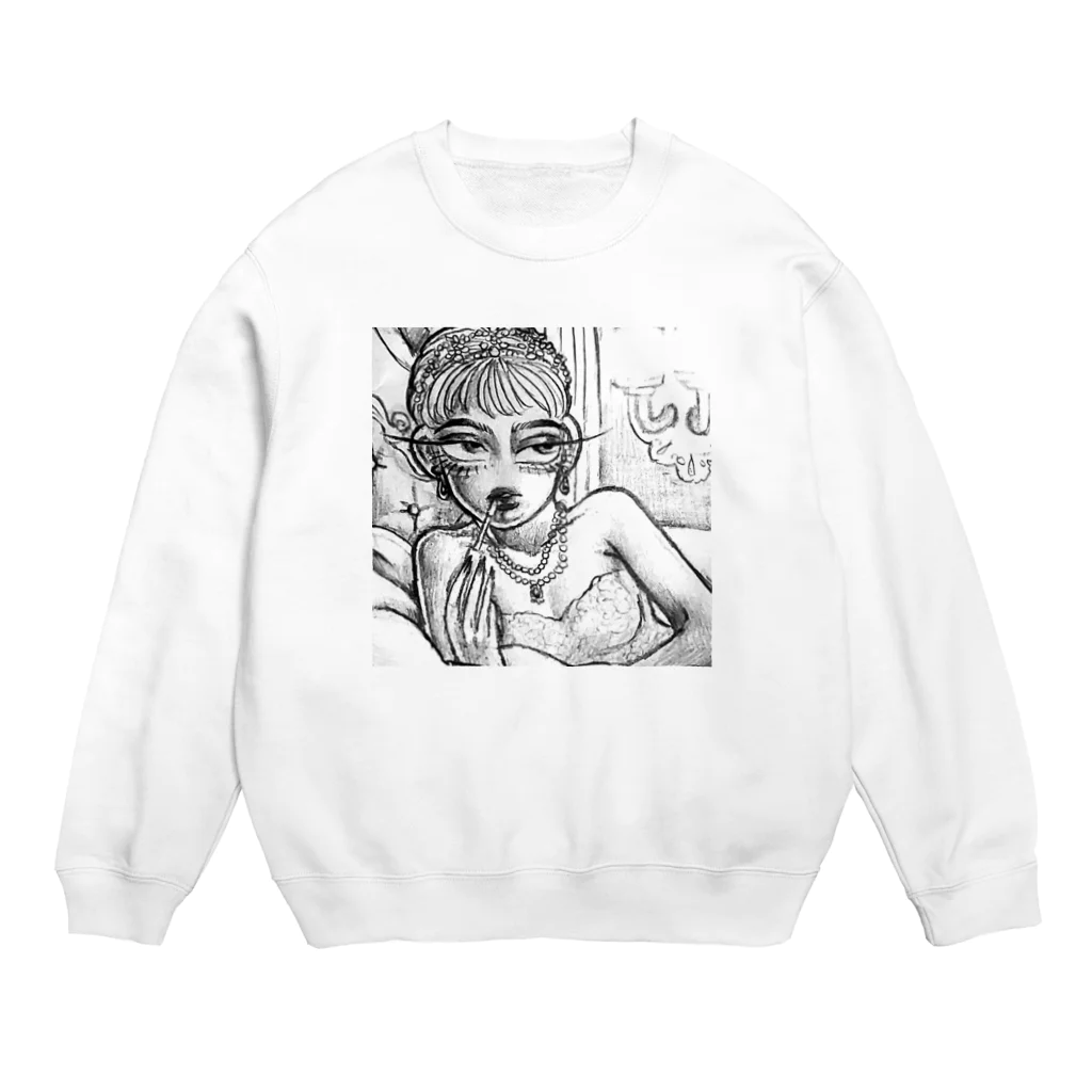 市川 胡のJuicy Kitten Crew Neck Sweatshirt