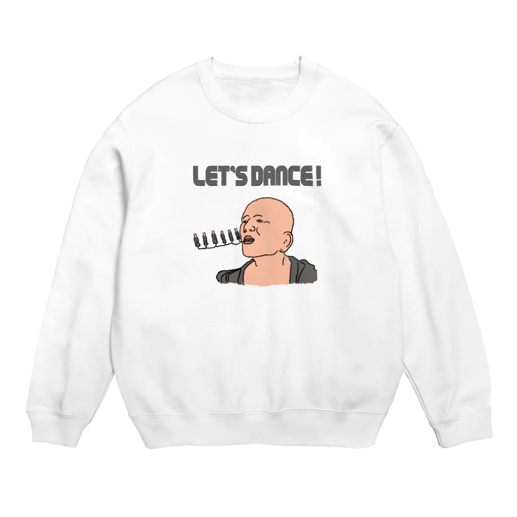 ぼくがいなくてもパーティーはつづくのレッツ・ダンス～踊念仏～byボウイfeat.空也 Crew Neck Sweatshirt