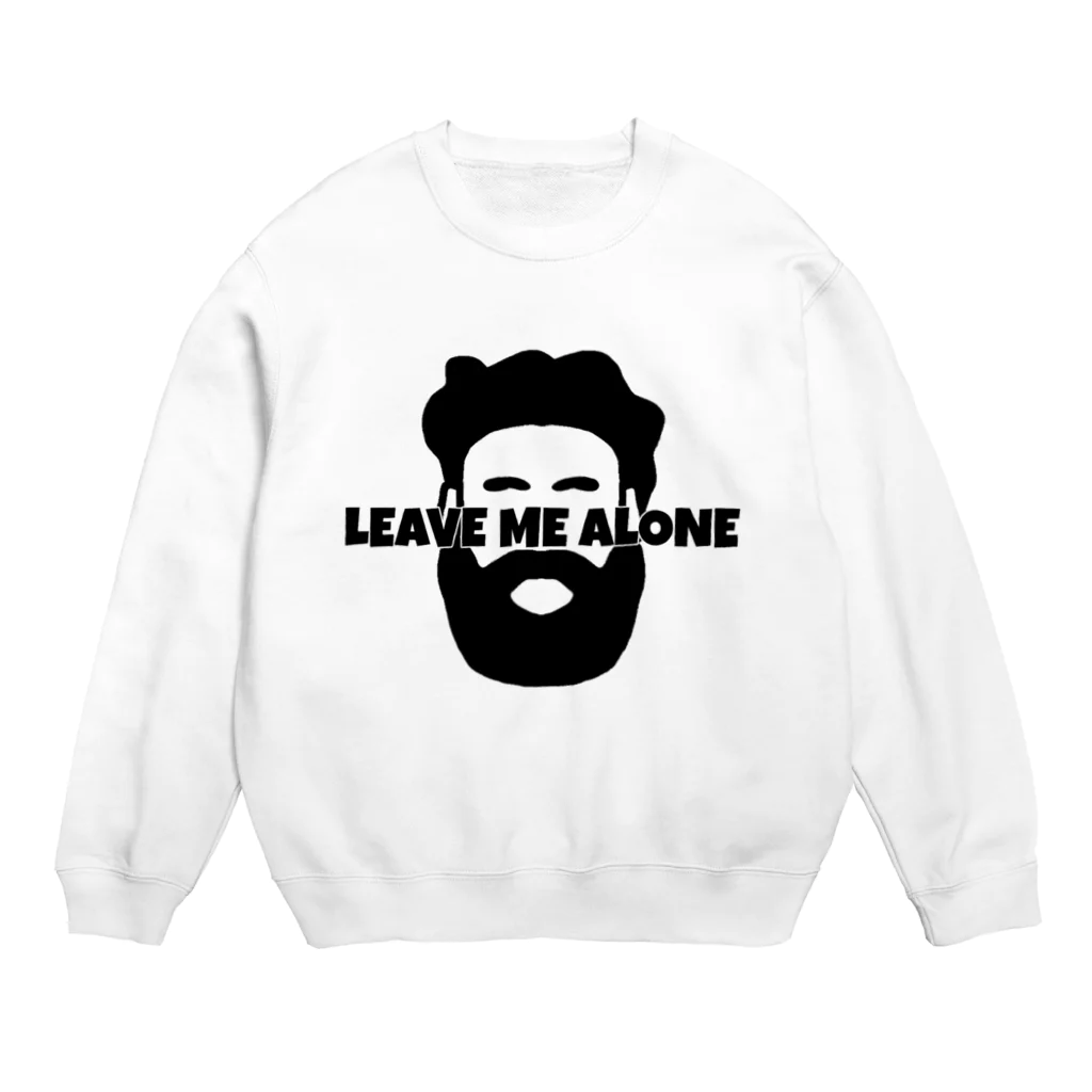 nebsoqのleave me alone Crew Neck Sweatshirt