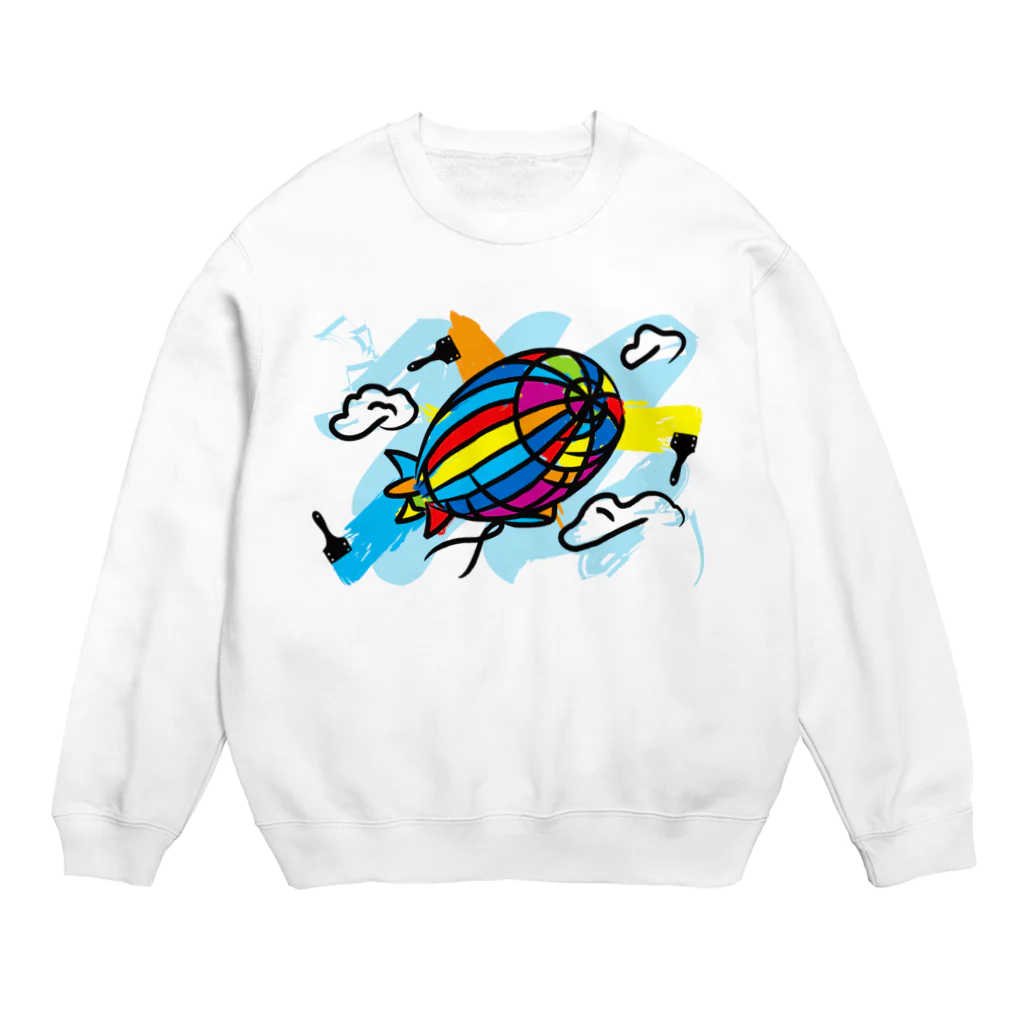 AURA_HYSTERICAのAirship_Journey Crew Neck Sweatshirt