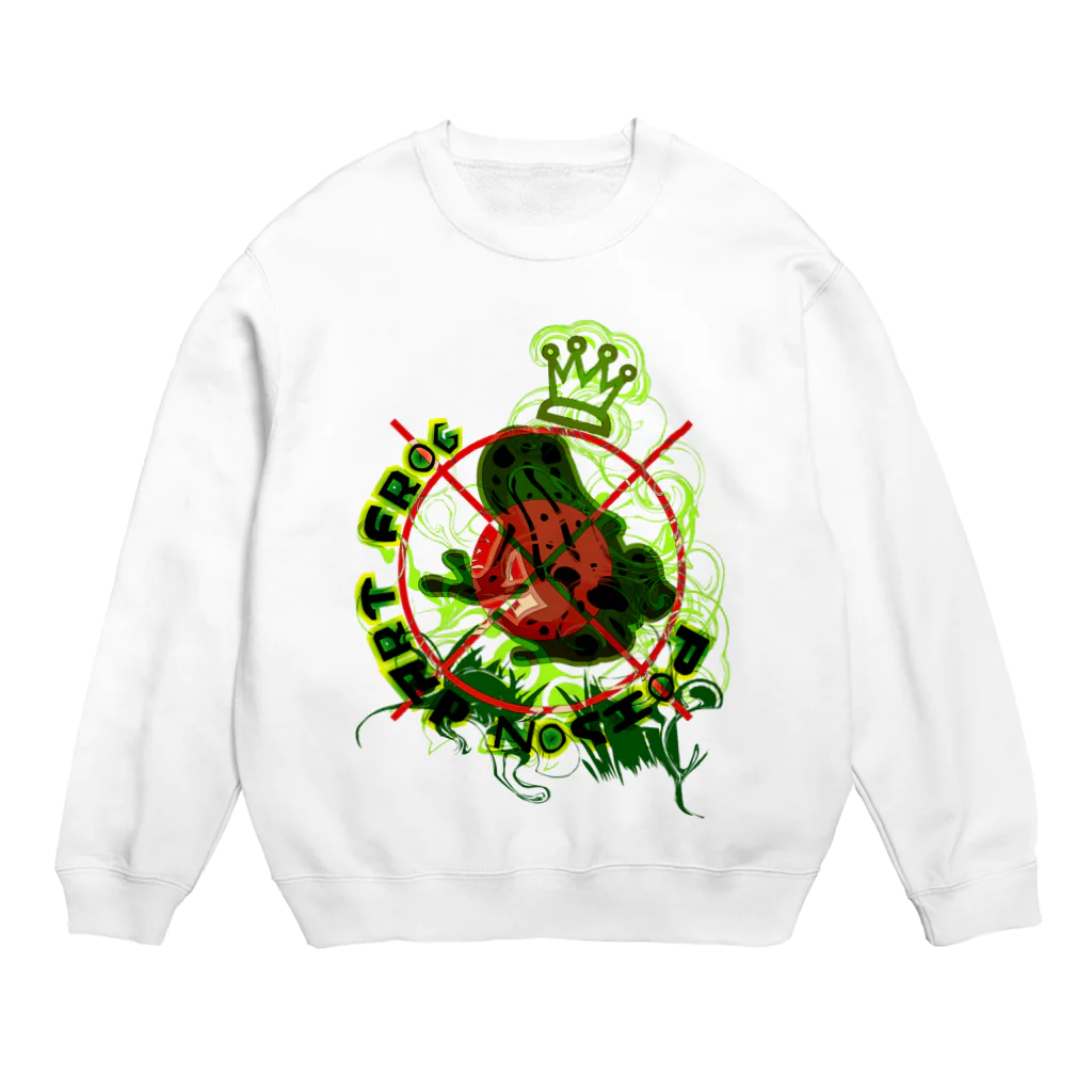 AURA_HYSTERICAのPoison_dart_frog Crew Neck Sweatshirt