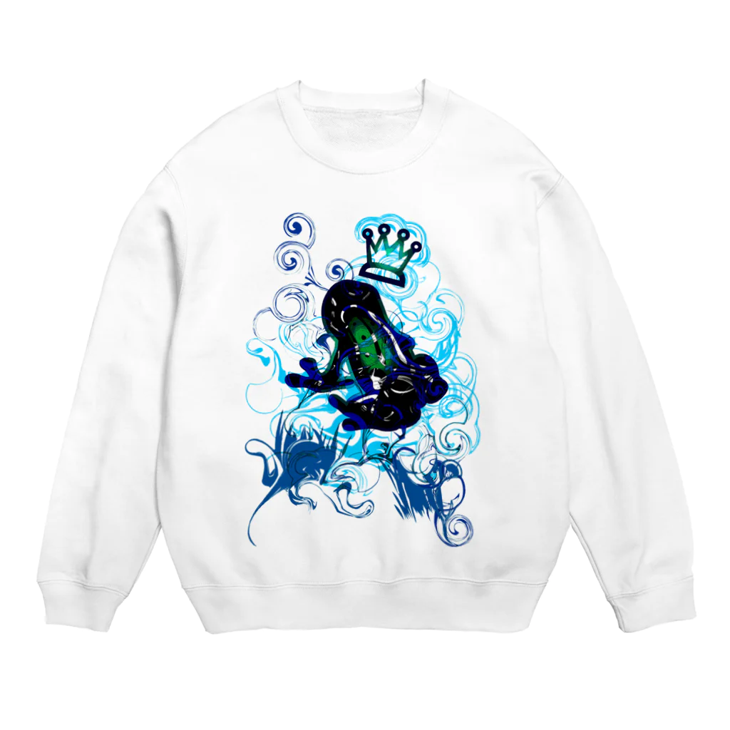 AURA_HYSTERICAのPoison_dart_frog Crew Neck Sweatshirt