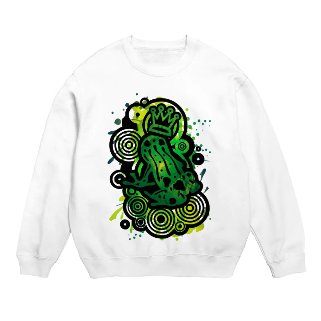 AURA_HYSTERICAのPoison_dart_frog Crew Neck Sweatshirt