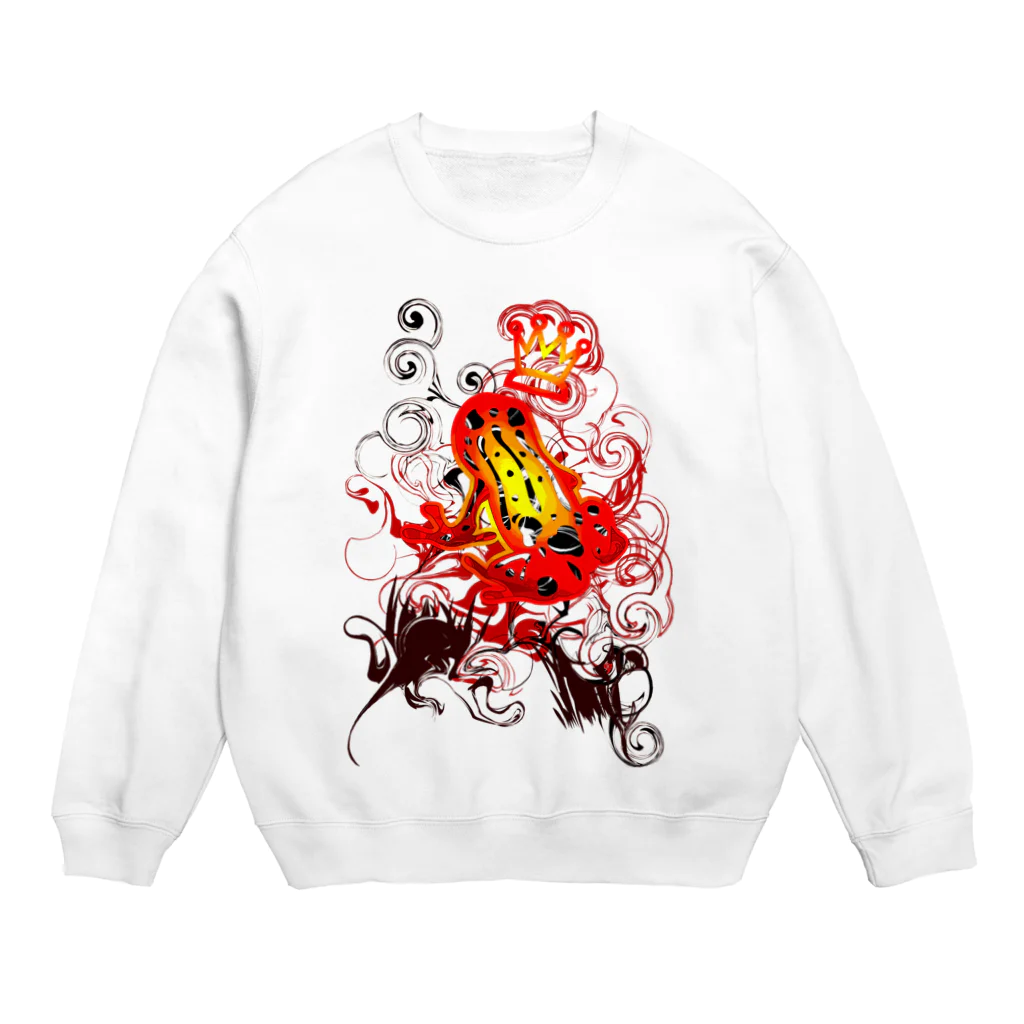 AURA_HYSTERICAのPoison_dart_frog Crew Neck Sweatshirt