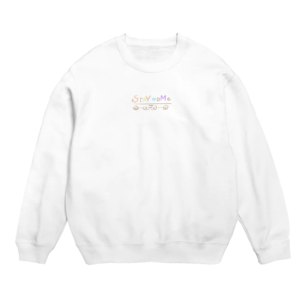 ももたろのステイホームふわたろ Crew Neck Sweatshirt