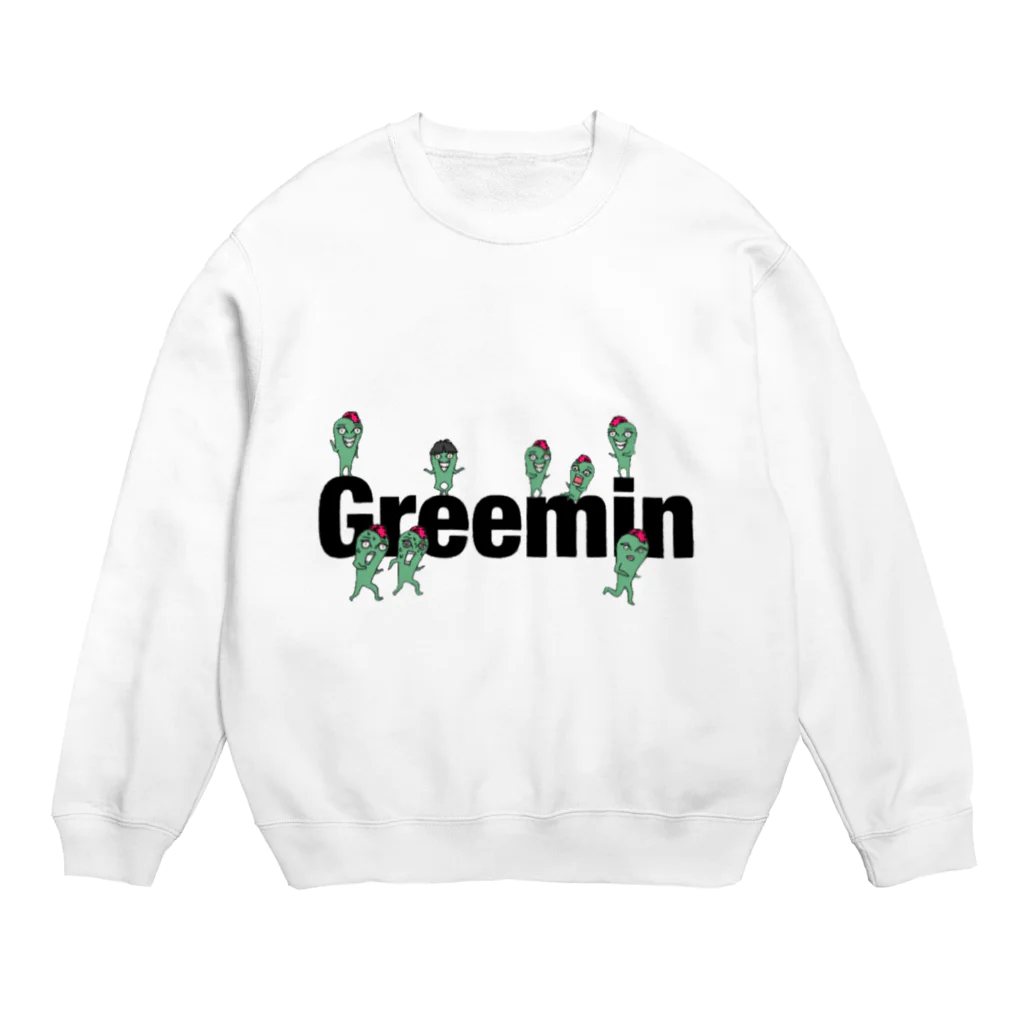 TシャツデザインショップDeoBoonのグリーミン Crew Neck Sweatshirt