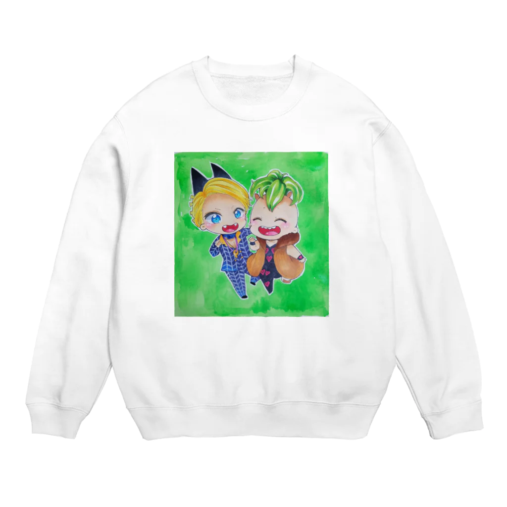 無昔のぷろぺし Crew Neck Sweatshirt