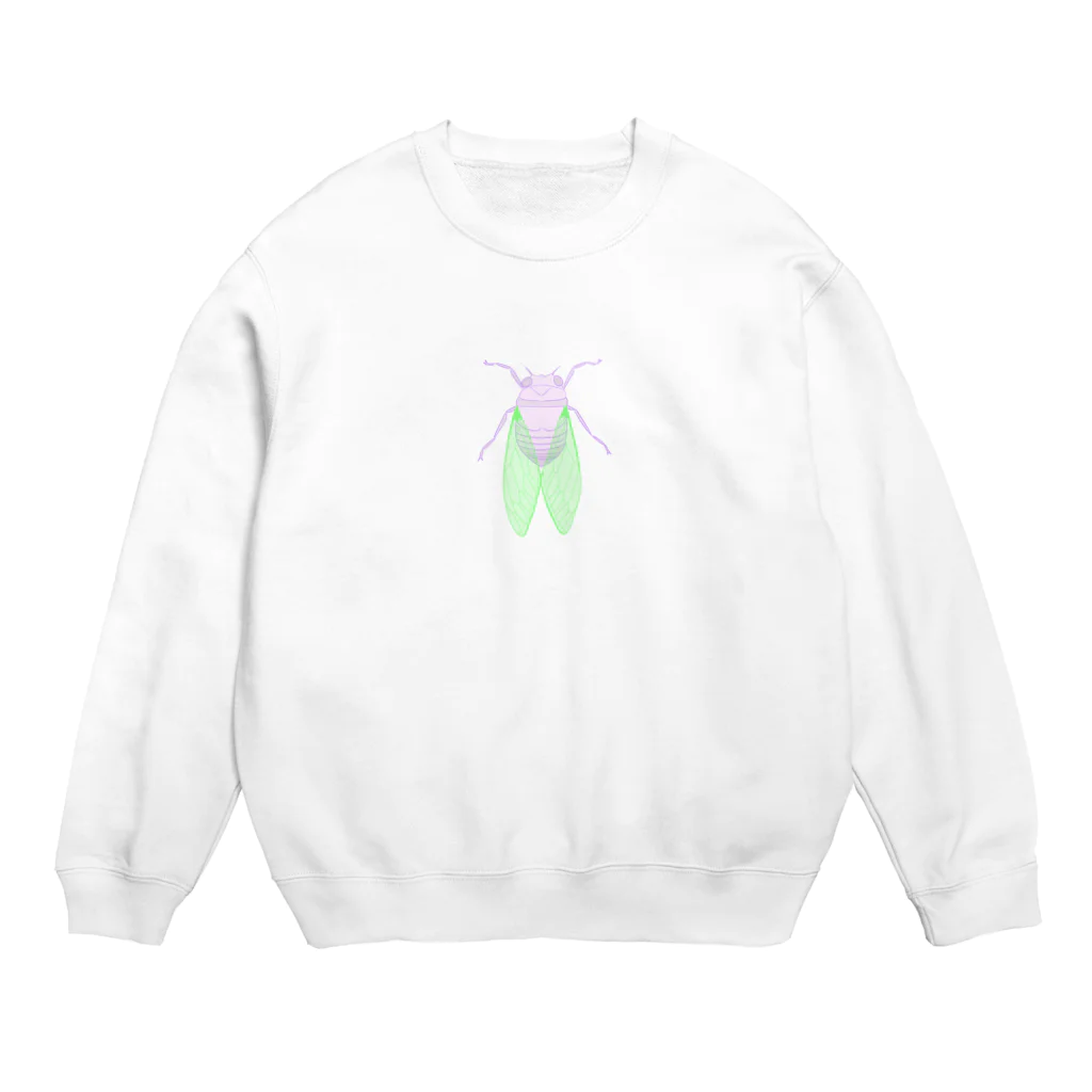 CICADAの蝉 Crew Neck Sweatshirt