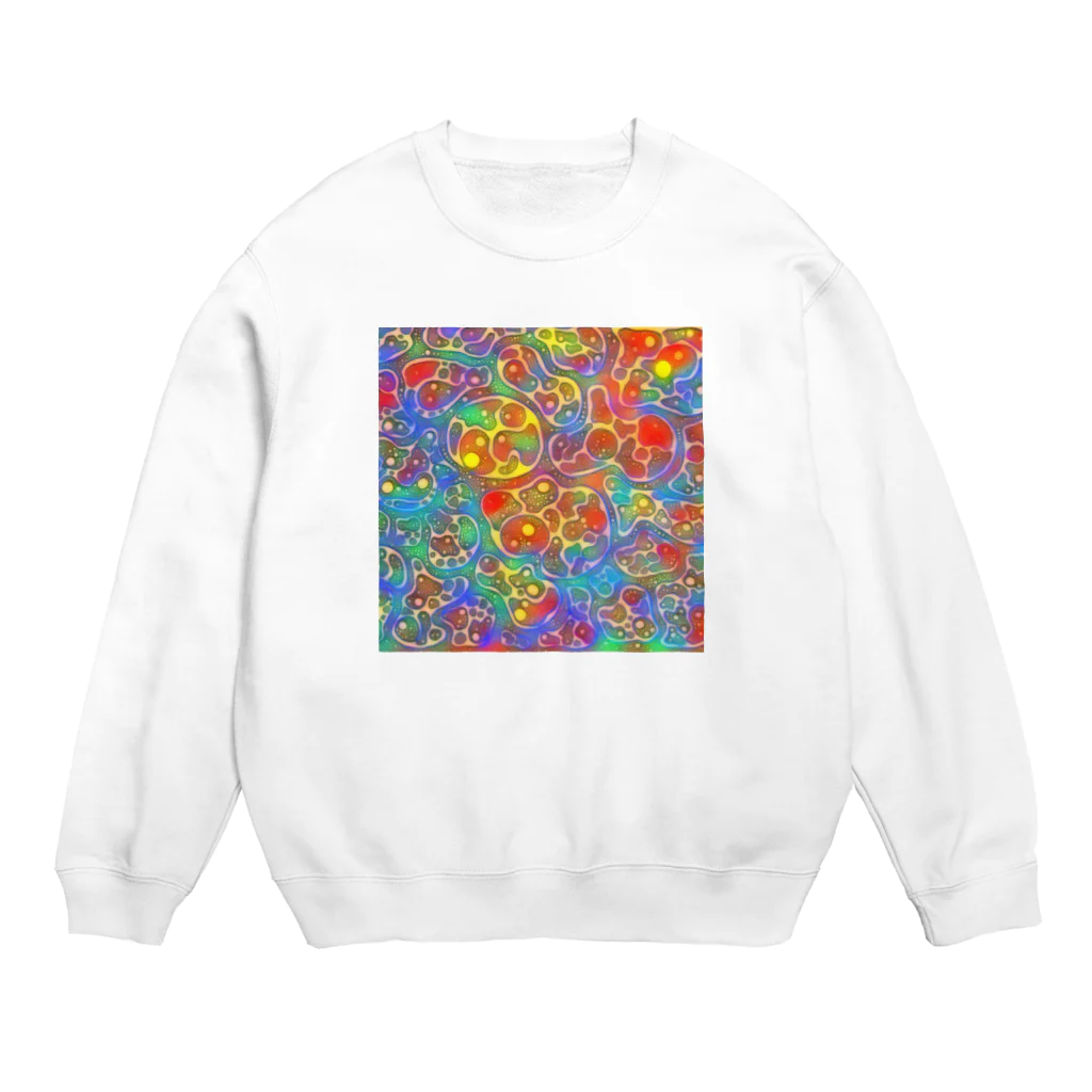 あさりとしじみ。のいろろろろろ。 Crew Neck Sweatshirt