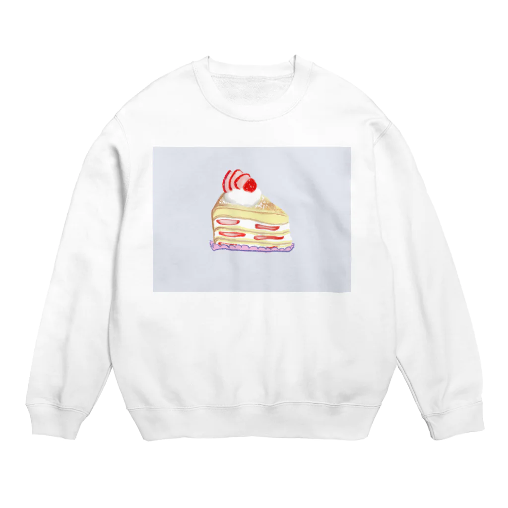 お花屋さんのミルクレープ Crew Neck Sweatshirt