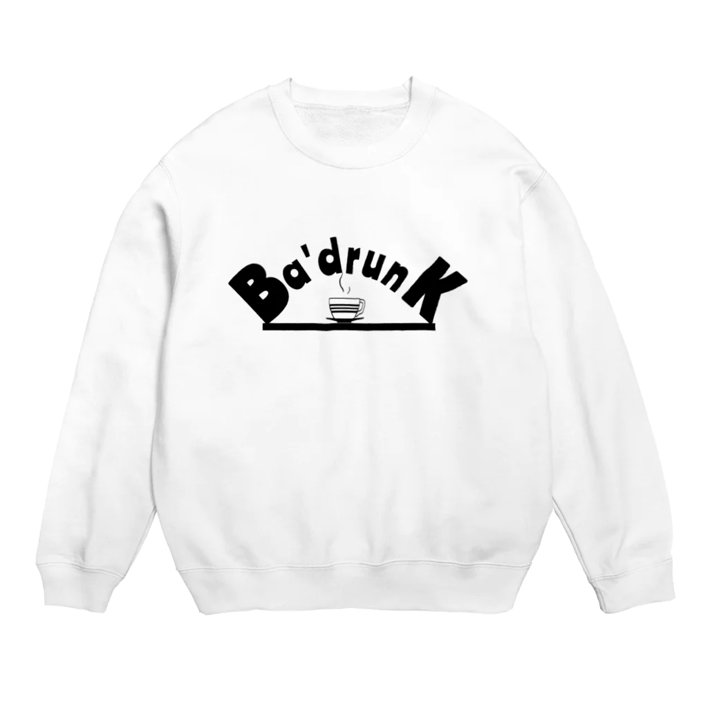 Ba'drunkのBa'drunk newブランドロゴシリーズ Crew Neck Sweatshirt