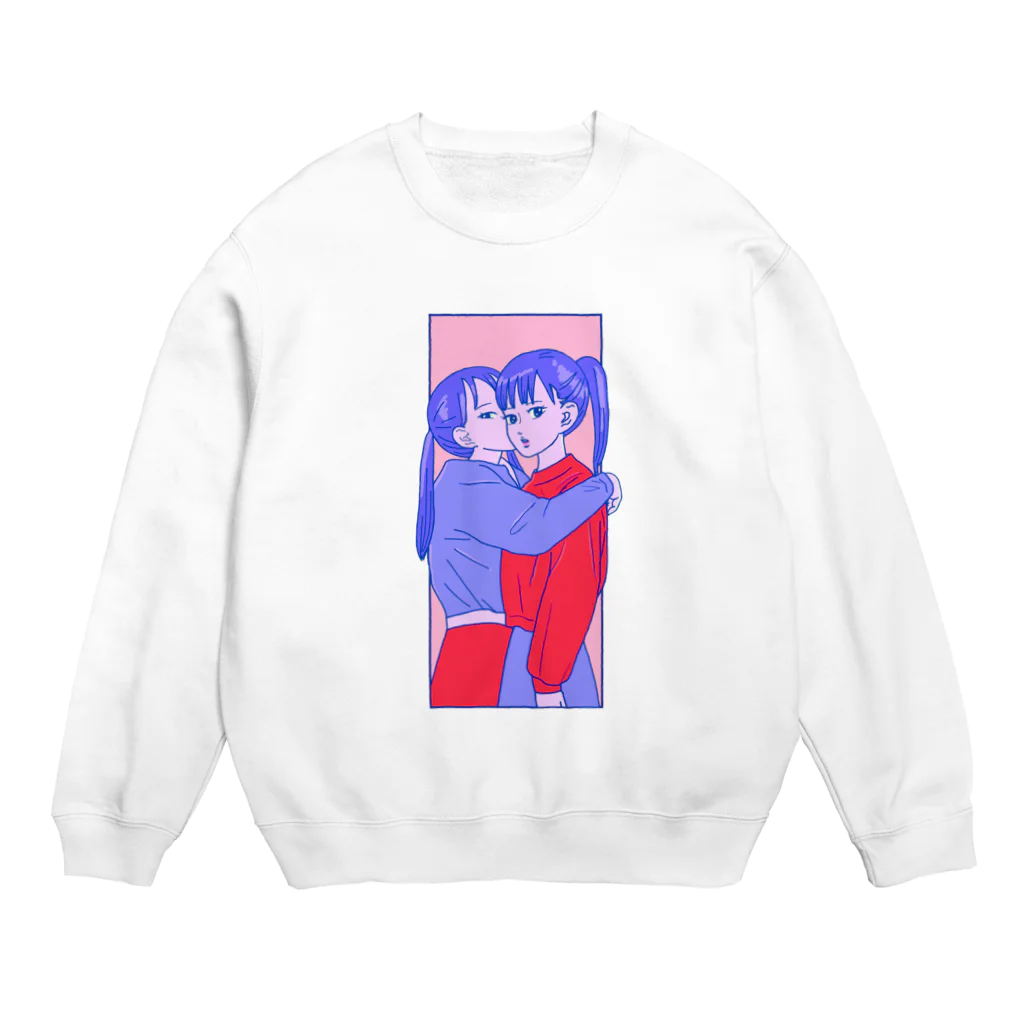 レズっ娘クラブの双子 Crew Neck Sweatshirt