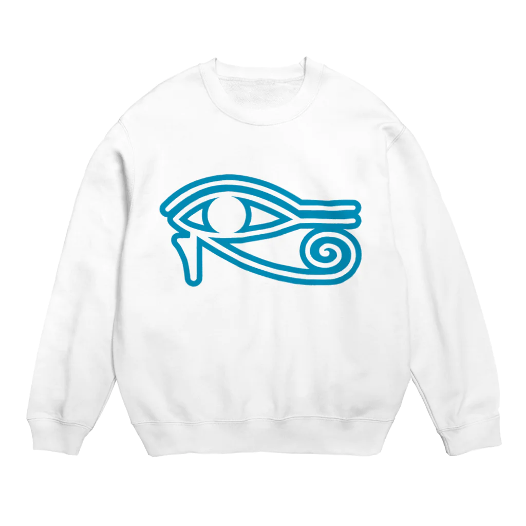 AURA_HYSTERICAのEye_of_Horus Crew Neck Sweatshirt