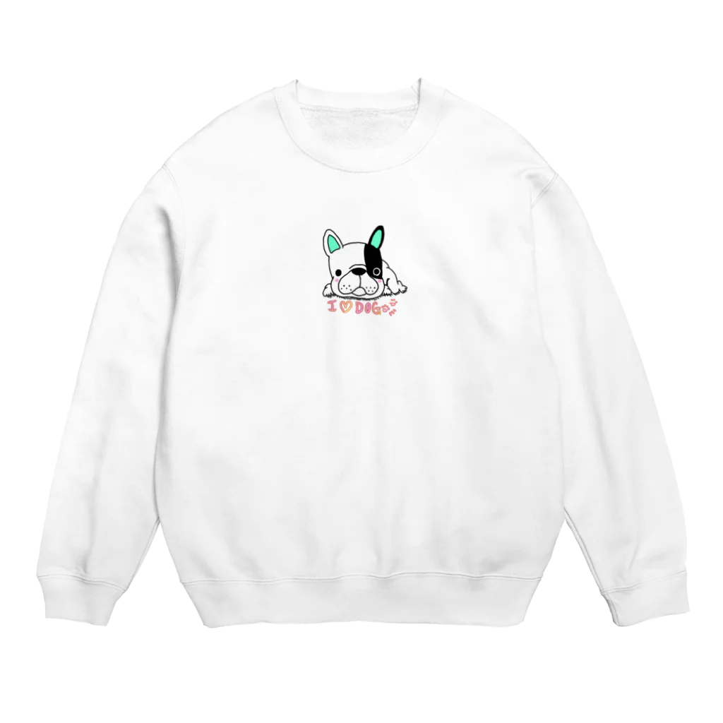 peacefulのグデフレ君 Crew Neck Sweatshirt