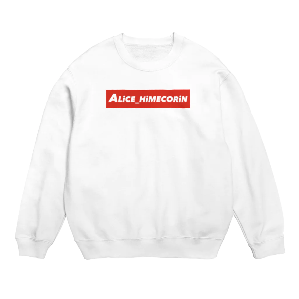 有栖川姫子のALiCE_HiMECORiN（横） Crew Neck Sweatshirt