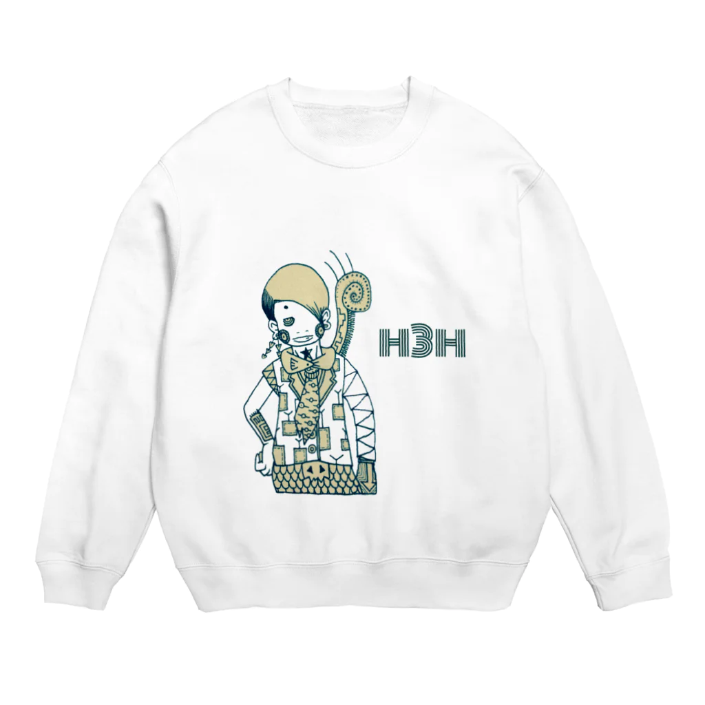 H3HのおしゃれBOY2 Crew Neck Sweatshirt