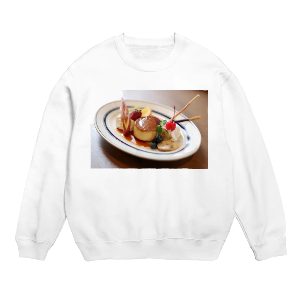 神保町ブックセンターのプリンアラモード Crew Neck Sweatshirt