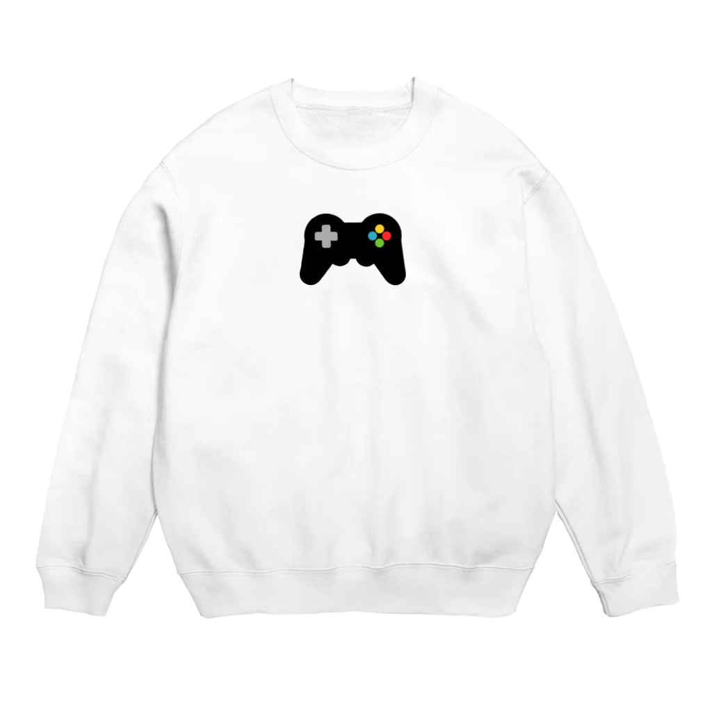 unoのGameController black Crew Neck Sweatshirt