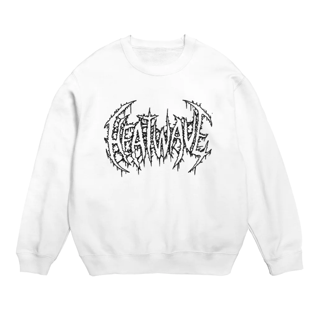 よしはらのHEATWAVE 公式ビッグロゴ Crew Neck Sweatshirt