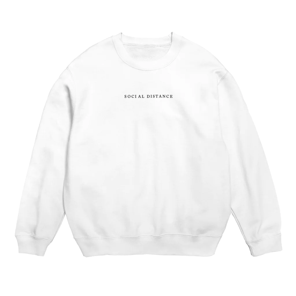 🌛のソーシャルディスタンスパーカー Crew Neck Sweatshirt