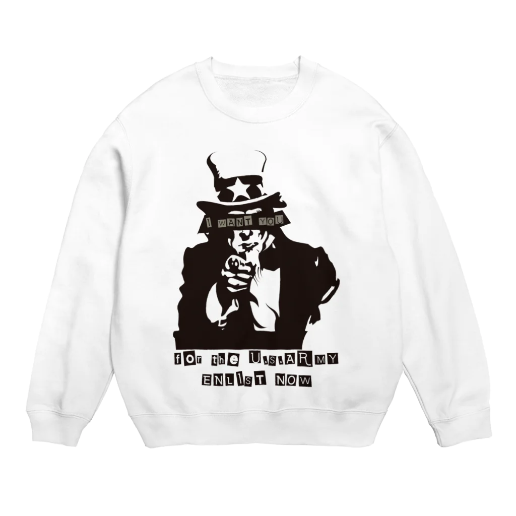 AURA_HYSTERICAのPropaganda Crew Neck Sweatshirt