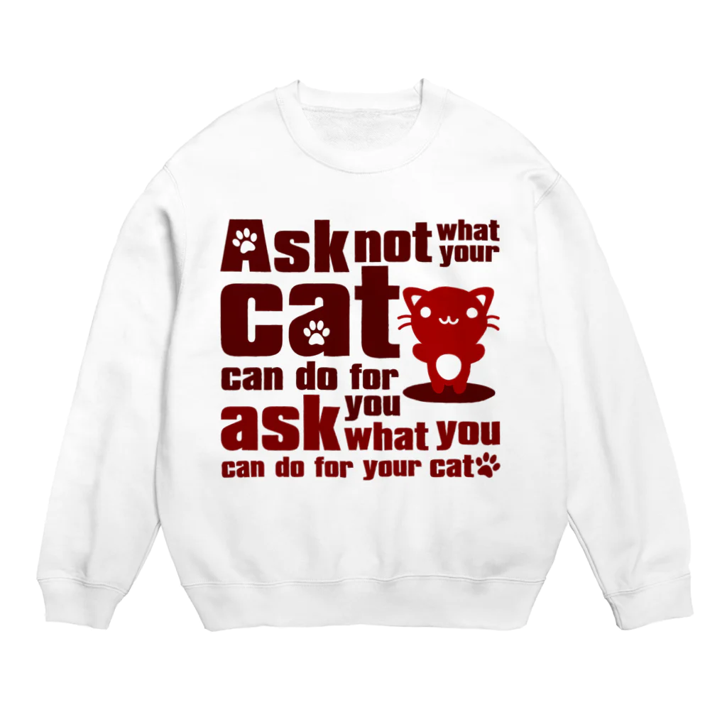 AURA_HYSTERICAのCat_Print Crew Neck Sweatshirt