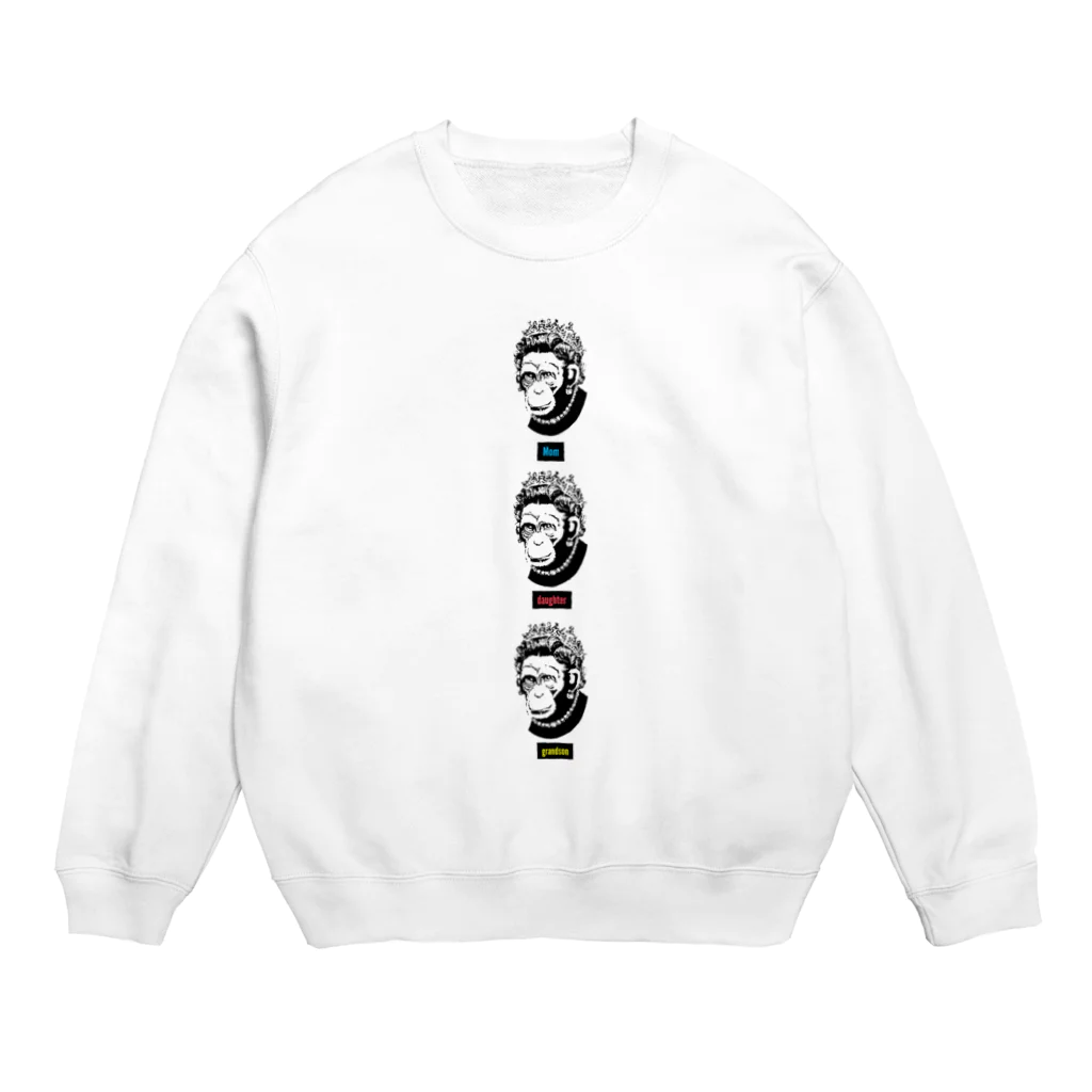 HANDSOMEのプリンセス モンキー Crew Neck Sweatshirt