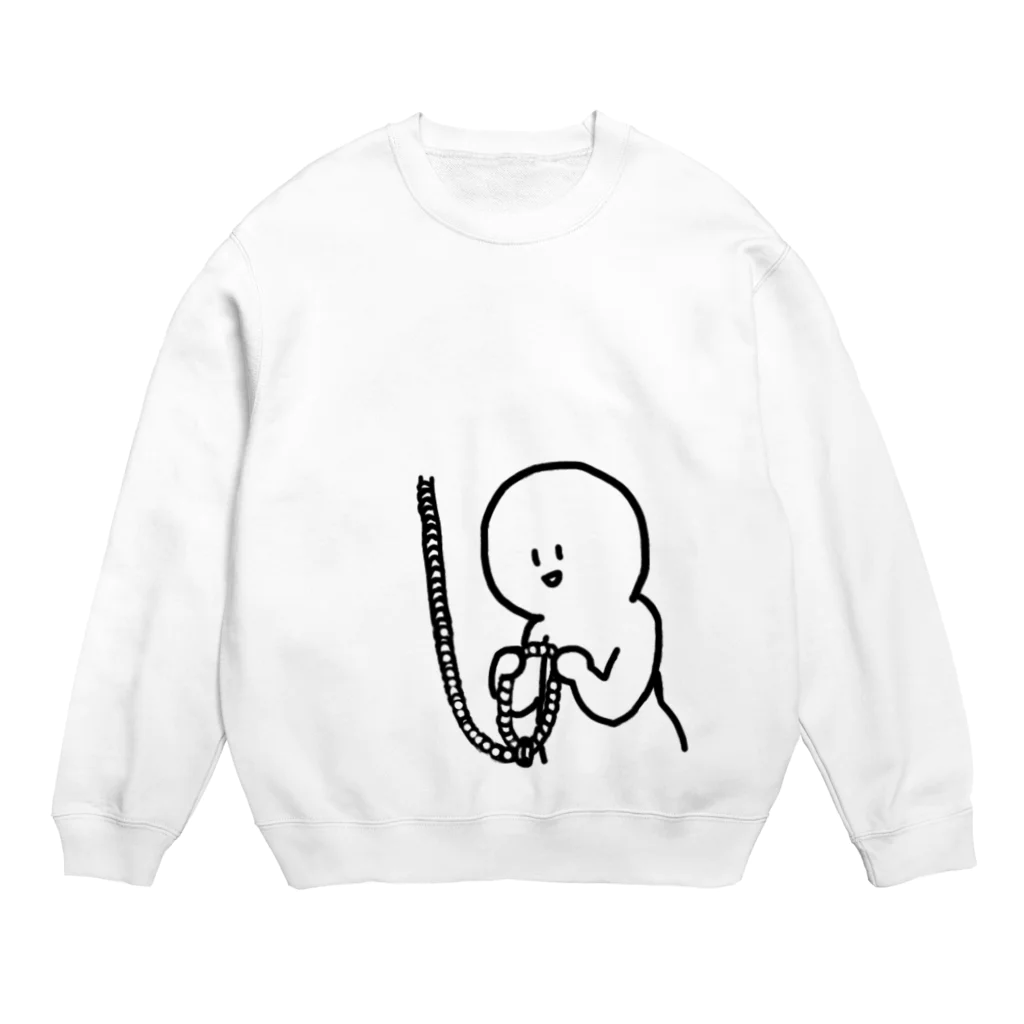 もよみざわの早まる人のグッズ Crew Neck Sweatshirt