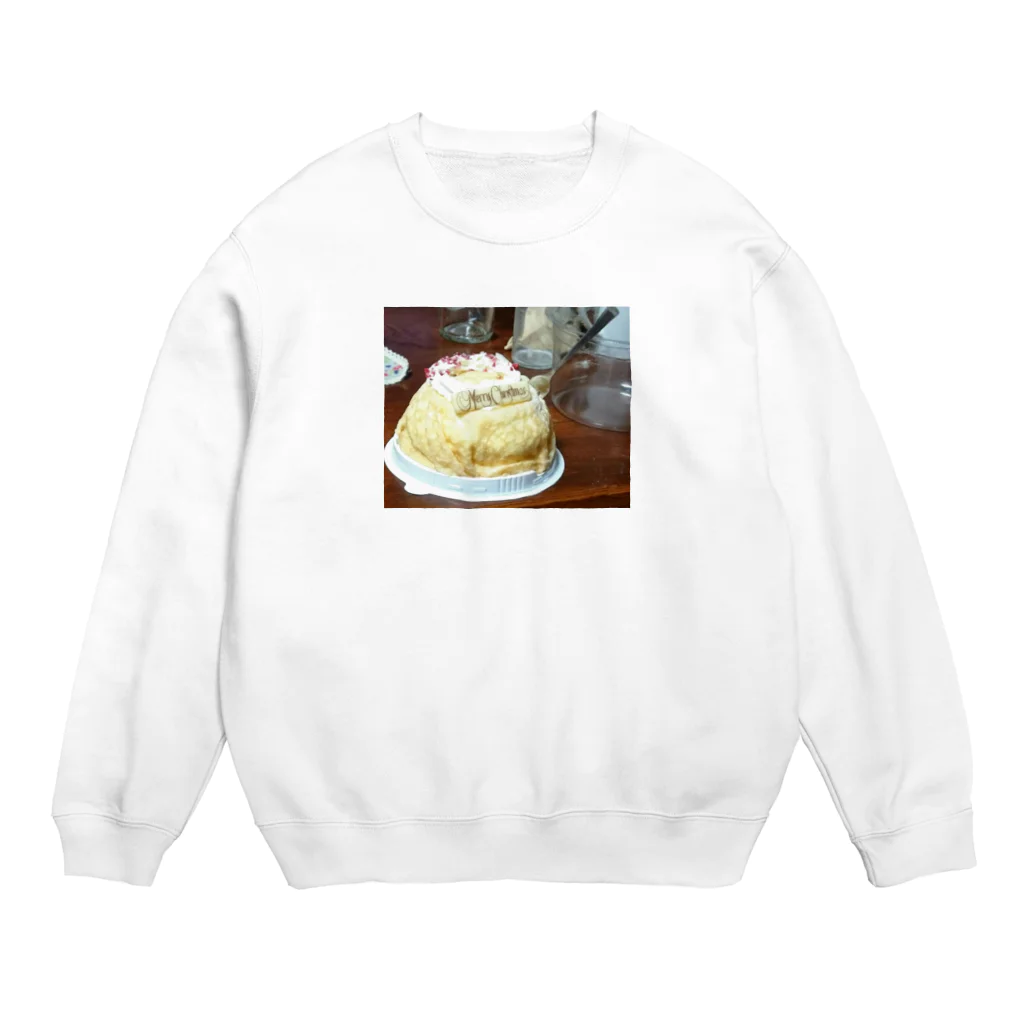 grassbradeのクリスマスケーキ Crew Neck Sweatshirt