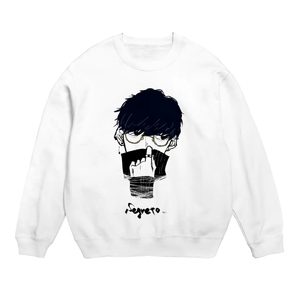 よこがおの秘密 Crew Neck Sweatshirt