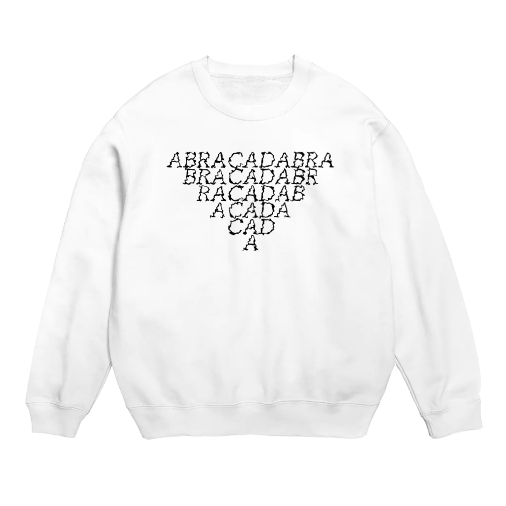 エモグッズのアブラカタブラ Crew Neck Sweatshirt