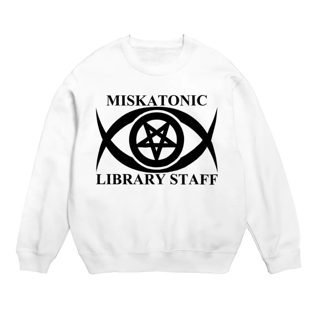 AURA_HYSTERICAのMISKATONIC LIBRARY STAFF Crew Neck Sweatshirt